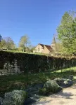 Cosy country house with garden and view.