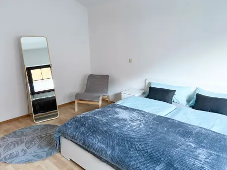 Newly furnished vacation apartment with a fantastic view of the castle Отели в г. Дан