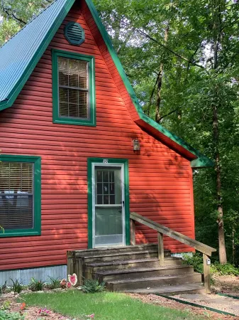 Caddo River Crossing - A Frame - Has a view and access to the Caddo River Отели в г. Каддо Гэп