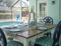 Summer Gem -Free Heated Pool -3B-2Br King-Q-2Twin-SB -Patio-Cozy Fire Pit-BBQ Hotels in Apollo Beach