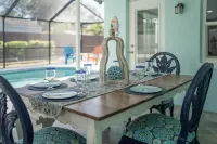 Winter Gem -Free Heated Pool -3B-2Br King-Q-2Twin-SB -Patio-Cozy Fire Pit-BBQ