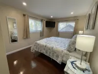 Gorgeous 4 bedroom/2 baths, 1/10 mile to the beach, outdoor patio with firepit