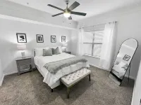 Cozy 2-bedroom apartment with Fiber WiFi, AC in charming Buford private 2 bedroo