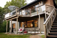 Lake Leelanau Waterfront With Dock and Panoramic Views.  Close to Everything! Hotels in Centerville Township