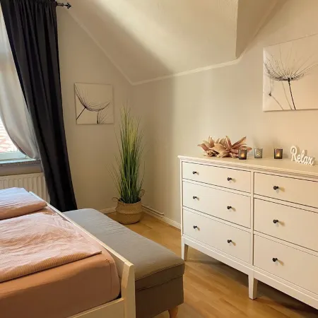 Bright and central apartment with 2 bedrooms, 100 m² living space