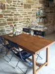 Pretty renovated farmhouse in a garden near the sea