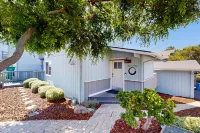 Elegant ocean-view home with firepit & W/D - walk to Moonstone Beach