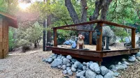 Outdoor Hot Tub and Cozy Den - Inviting Mountain Retreat