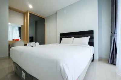 Well Furnished 1Br Brooklyn Alam Sutera Apartment by Travelio