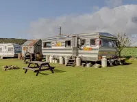 2 X Double Bed Glamping Wagon at Dalby Forest Hotels in Ryedale District