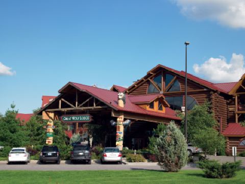 Hotel Exterior Great Wolf Lodge Wisconsin Dells Photo