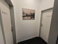 客舍床與廚房