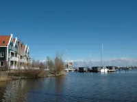 Boat in Volendam Near Marina Museum
