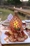 Fathala Wildlife Reserve - breakfast
