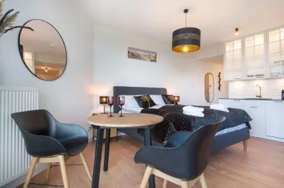 A Comfortable Apartment for 3 People in Pobierowo Các khách sạn ở Trzesacz