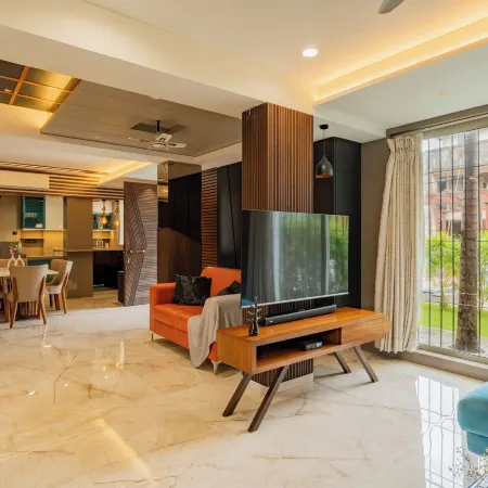 Alaya Stays Imperial Calista 4-BHK with Common Pool & Garden Near Karla Cavs and Bhushi DAM