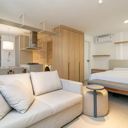 Xtay Soho Florianópolis - Fully Equipped Studio with Washing Machine and Fast Wi-Fi