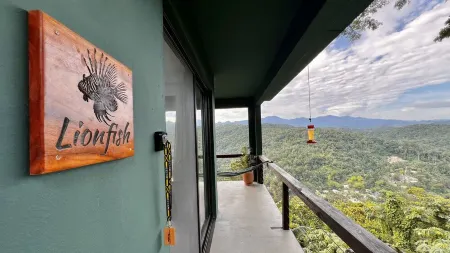 Lionfish Cottage , Peaceful Retreat with Pool, Ocean & Mountain Views