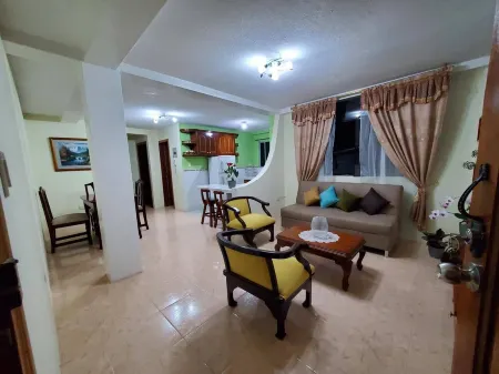 Hermoso y cómodo departamento, totalmente equipado y amoblado. Отели в г. Пуйо