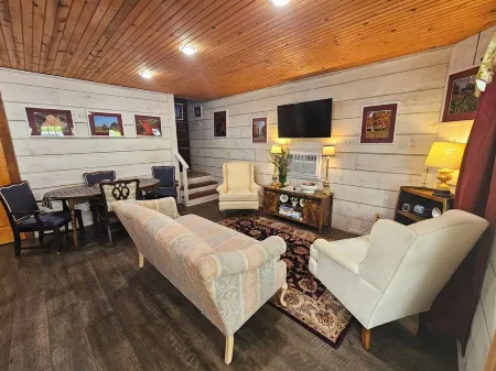 Brownstone Mill by the Pond