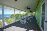 Key Lime House with a 100’ dock: A Solar-Powered Waterfront Oasis on Black Sound