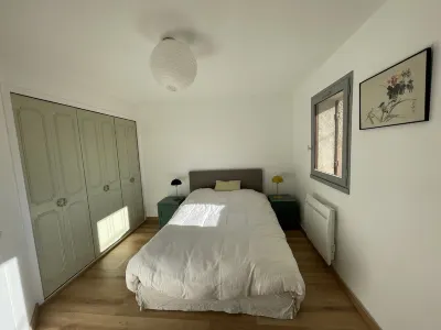 Superb apartment with private garden in Cabourg