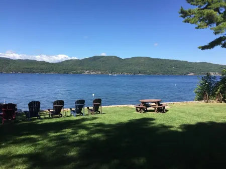 Lake Champlain camp in the Adirondacks