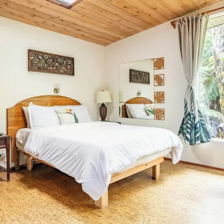 Charming 2-bedroom lodge in beautiful Volcano with Hot Tub