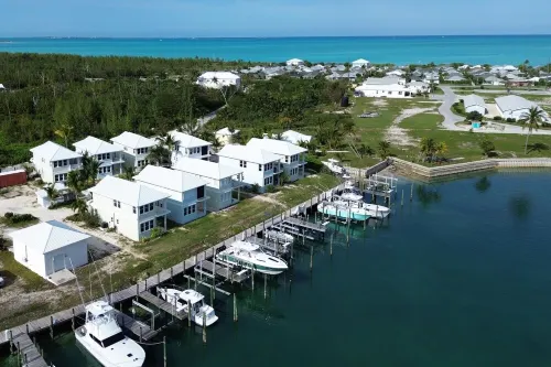Treasure Cay Getaway with BOAT DOCK!  4 bedroom, pool, & bbq Cabana!