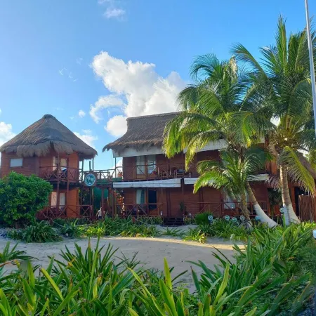Palmeras de Mahahual Cabañas