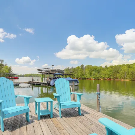 Lake Lanier Living! Retreat w/ Dock, Deck & Sauna