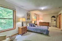 Deck, Hot Tub & Game Room: Lake Harmony Home - Beach