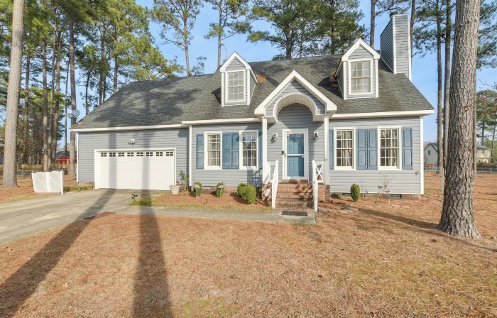 Lovely Fayetteville Home Deck and Fireplace!