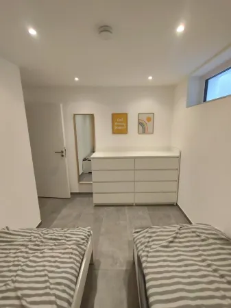 Family-friendly vacation apartment with a view of the vineyards