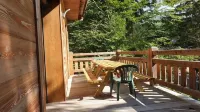 14-person chalet in the heart of the ski resort. Handicap tourism