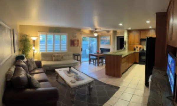 One Bedroom ground floor condo with Private Patio steps to Carpinteria beach