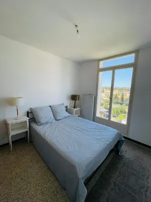 Blue Paradise.  Spectacular sea view.Large balcony .3 bedrooms.Very well located.