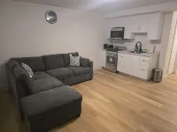 Cozy living room and bedroom apartment in tranquil Riverview with WiFi