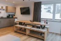 Vacation apartment Schneeglück for 10 people with large terrace Hotels in Neuastenberg