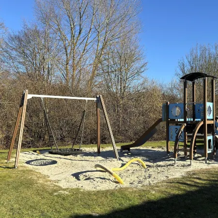 Freistehender Ferienbungalow im Fachwerkstil