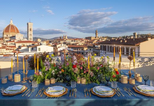 [티볼리 팔라초 가디 피렌체 호텔의 외부 전경]