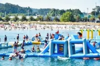 FIRST LINE BEACH, SPA, SWIMMING POOLS, TENNIS, PADDLE, SQUASH, GARDEN, CHILDREN'S PLAYGROUND. - Beach