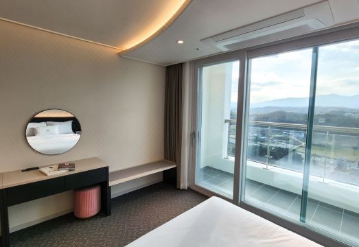 쏘타스위트 양양그랑베이의 깔끔한 객실 내부