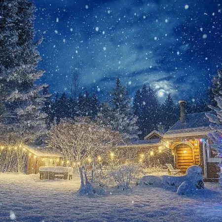 Hot Tub and Private Cabins, Free Snowshoes and EV Charger