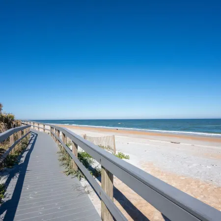 Ocean Front Flagler Beach Sleeps 5 People