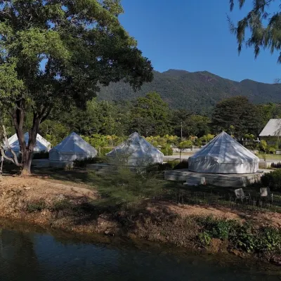 L'camp and cafe' Kohchang Hotel dekat Air Terjun Khlong Nonsi
