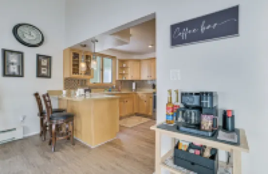 Porch + Views: Waterfront Home on Houghton Lake!