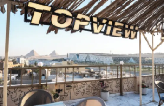 Topview Pyramids And Museum