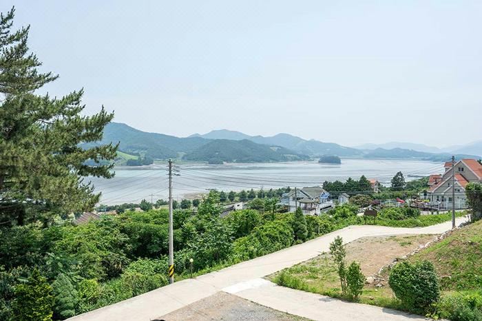 남해 체험형 펜션 외부