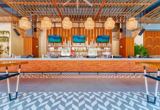 버진 호텔스 라스베이거스 수영장 전경